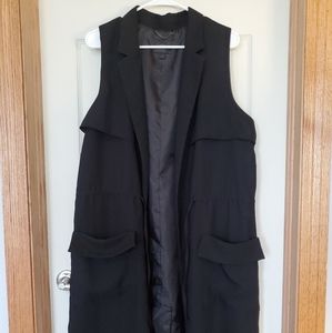 BR monogram collection knee length vest large